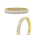 Load image into Gallery viewer, Classic Round Cut 1.30 Carat Bezel Set Eternity Wedding Band
