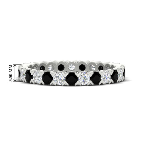classic-round-cut-diamond-and-black-diamond-1.30-carat-bezel-set-eternity-wedding-band-in-white-gold-FD8072ROBGBLACK-1.30CT-NL-WG-HW?v=1751956566