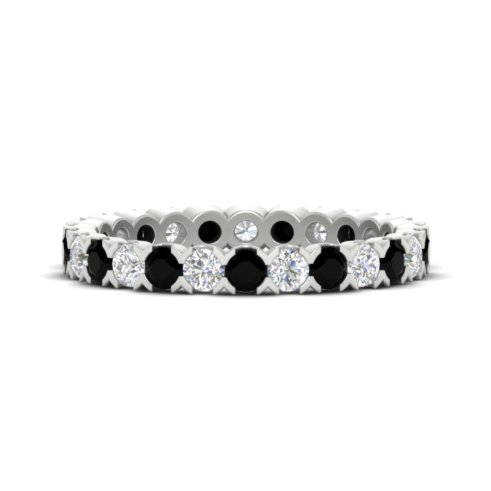 Classic Round Cut 1.30 Carat Bezel Set Eternity Wedding Band