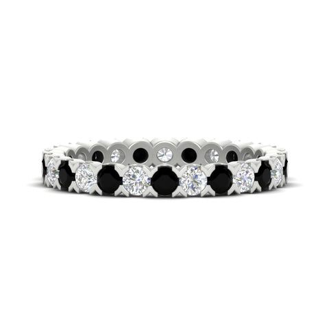 classic-round-cut-diamond-and-black-diamond-1.30-carat-bezel-set-eternity-wedding-band-in-white-gold-FD8072ROBGBLACK-1.30CT-NL-WG?v=1751956566