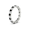 Load image into Gallery viewer, classic-round-cut-diamond-and-black-diamond-1.30-carat-bezel-set-eternity-wedding-band-in-white-gold-FD8072ROBGBLACKANGLE2-1.30CT-NL-WG?v=1751956566