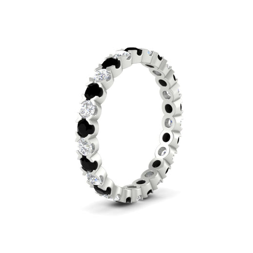 classic-round-cut-diamond-and-black-diamond-1.30-carat-bezel-set-eternity-wedding-band-in-white-gold-FD8072ROBGBLACKANGLE2-1.30CT-NL-WG?v=1751956566