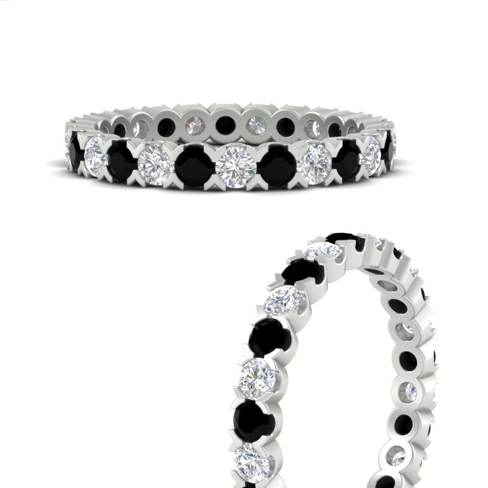 Classic Round Cut 1.30 Carat Bezel Set Eternity Wedding Band