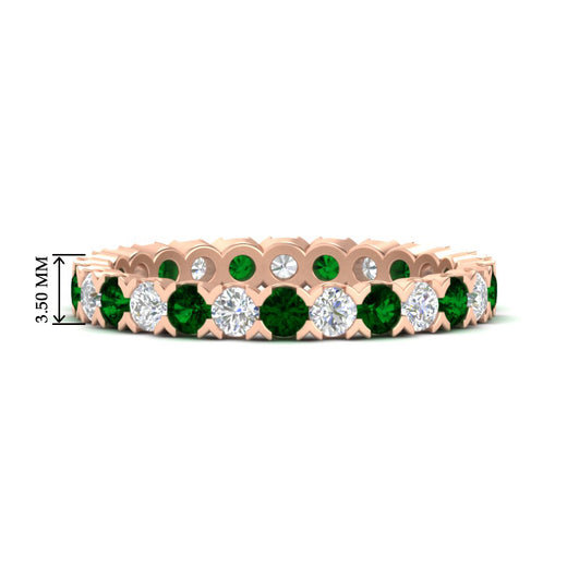 classic-round-cut-diamond-and-emerald-1.30-carat-bezel-set-eternity-wedding-band-in-rose-gold-FD8072ROBGEMGR-1.30CT-NL-RG-HW?v=1751956563