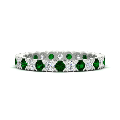 classic-round-cut-diamond-and-emerald-1.30-carat-bezel-set-eternity-wedding-band-in-white-gold-FD8072ROBGEMGR-1.30CT-NL-WG?v=1751956565