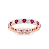 Load image into Gallery viewer, classic-round-cut-diamond-and-pink-sapphire-1.30-carat-bezel-set-eternity-wedding-band-in-rose-gold-FD8072ROBGSADRPIANGLE5-1.30CT-NL-RG?v=1751956562