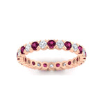 Load image into Gallery viewer, Classic Round Cut 1.30 Carat Bezel Set Eternity Wedding Band
