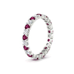 Load image into Gallery viewer, Classic Round Cut 1.30 Carat Bezel Set Eternity Wedding Band
