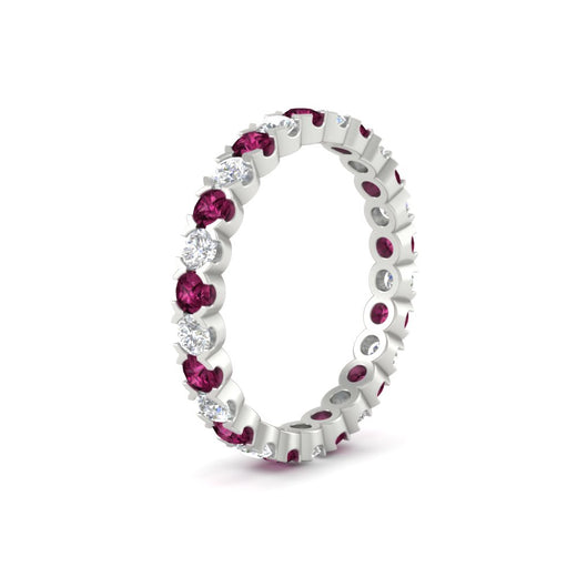 classic-round-cut-diamond-and-pink-sapphire-1.30-carat-bezel-set-eternity-wedding-band-in-white-gold-FD8072ROBGSADRPIANGLE2-1.30CT-NL-WG?v=1751956565