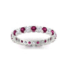 Load image into Gallery viewer, classic-round-cut-diamond-and-pink-sapphire-1.30-carat-bezel-set-eternity-wedding-band-in-white-gold-FD8072ROBGSADRPIANGLE5-1.30CT-NL-WG?v=1751956565