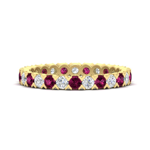 classic-round-cut-diamond-and-pink-sapphire-1.30-carat-bezel-set-eternity-wedding-band-in-yellow-gold-FD8072ROBGSADRPI-1.30CT-NL-YG?v=1751956567