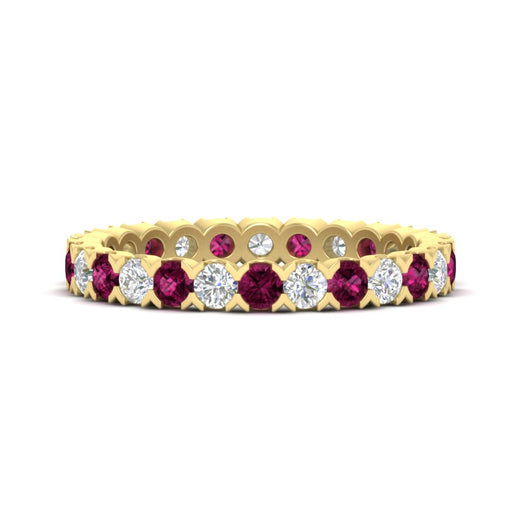 classic-round-cut-diamond-and-pink-sapphire-1.30-carat-bezel-set-eternity-wedding-band-in-yellow-gold-FD8072ROBGSADRPI-1.30CT-NL-YG?v=1751956567