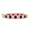 Load image into Gallery viewer, classic-round-cut-diamond-and-ruby-1.30-carat-bezel-set-eternity-wedding-band-in-rose-gold-FD8072ROBGRUDR-1.30CT-NL-RG-HW?v=1751956563