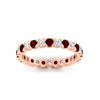 Load image into Gallery viewer, classic-round-cut-diamond-and-ruby-1.30-carat-bezel-set-eternity-wedding-band-in-rose-gold-FD8072ROBGRUDRANGLE5-1.30CT-NL-RG?v=1751956563
