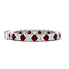 Load image into Gallery viewer, classic-round-cut-diamond-and-ruby-1.30-carat-bezel-set-eternity-wedding-band-in-white-gold-FD8072ROBGRUDR-1.30CT-NL-WG-HW?v=1751956565