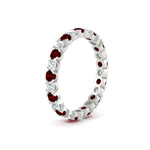 Load image into Gallery viewer, Classic Round Cut 1.30 Carat Bezel Set Eternity Wedding Band
