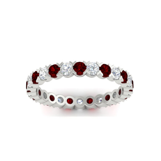 classic-round-cut-diamond-and-ruby-1.30-carat-bezel-set-eternity-wedding-band-in-white-gold-FD8072ROBGRUDRANGLE5-1.30CT-NL-WG?v=1751956565