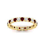 Load image into Gallery viewer, Classic Round Cut 1.30 Carat Bezel Set Eternity Wedding Band
