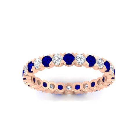 classic-round-cut-diamond-and-sapphire-1.30-carat-bezel-set-eternity-wedding-band-in-rose-gold-FD8072ROBGSABLANGLE5-1.30CT-NL-RG?v=1751956562