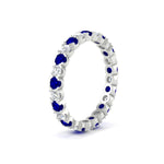 Load image into Gallery viewer, Classic Round Cut 1.30 Carat Bezel Set Eternity Wedding Band
