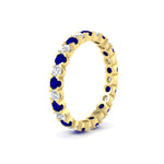 Load image into Gallery viewer, Classic Round Cut 1.30 Carat Bezel Set Eternity Wedding Band
