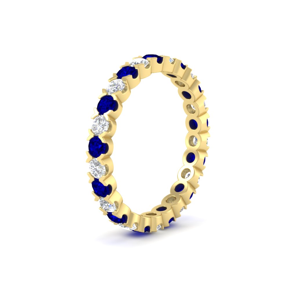 Classic Round Cut 1.30 Carat Bezel Set Eternity Wedding Band