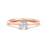 Load image into Gallery viewer, 4 Prong Classic Solitaire Ring
