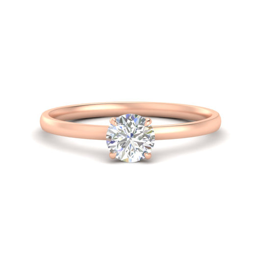 4 Prong Classic Solitaire Ring