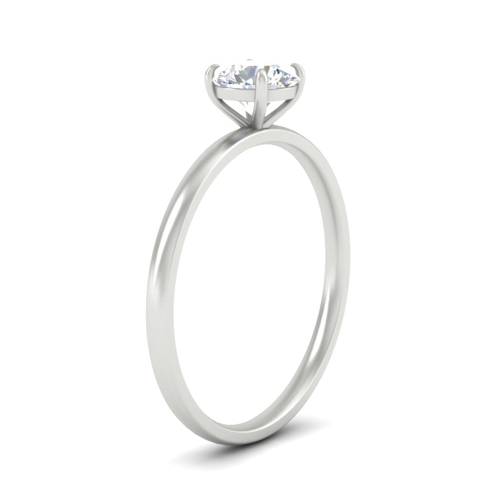 4 Prong Classic Solitaire Ring
