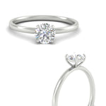 Load image into Gallery viewer, 4 Prong Classic Solitaire Ring
