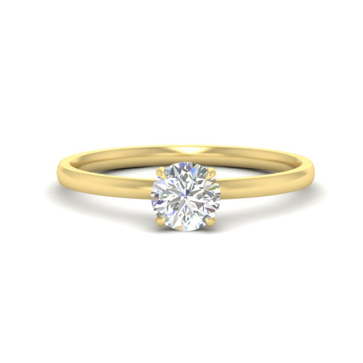 4 Prong Classic Solitaire Ring