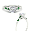 Load image into Gallery viewer, classic-round-cut-emerald-engagement-ring-in-white-gold-fdenr11710rogemgrangle3-nl-wg.jpg