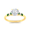 Load image into Gallery viewer, classic-round-cut-emerald-engagement-ring-in-yellow-gold-fdenr11710rogemgrangle5-nl-yg.jpg