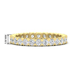 Load image into Gallery viewer, Classic Round Cut 1.30 Carat Bezel Set Eternity Wedding Band
