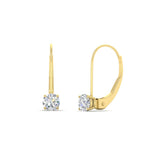 Load image into Gallery viewer, classic-round-diamond-leverback-stud-earrings
-in-yellow-gold-FD-EAR9225RO-0.50CT-NL-YG