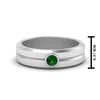 Load image into Gallery viewer, Single Solitaire Mens Wedding Ring