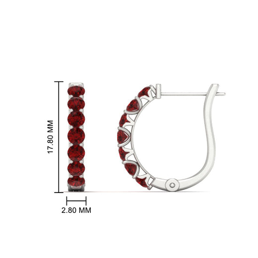 classic-ruby-huggie-hoop-earrings-in-white-gold-FDEAR11246GRUDR-NL-WG