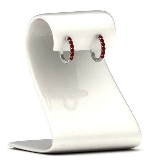 classic-ruby-huggie-hoop-earrings-in-white-gold-FDEAR11246GRUDR-NL-WG