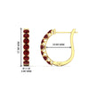 Load image into Gallery viewer, classic-ruby-huggie-hoop-earrings-in-yellow-gold-FDEAR11246GRUDRANGLE1-NL-YG_1080x1080_459fb7b4-e148-492a-9ddb-71c90633d42e