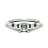 Load image into Gallery viewer, classic-semi-mount-emerald-engagement-ring-in-white-gold-fdenr11710smgemgrsleep-nl-wg.jpg