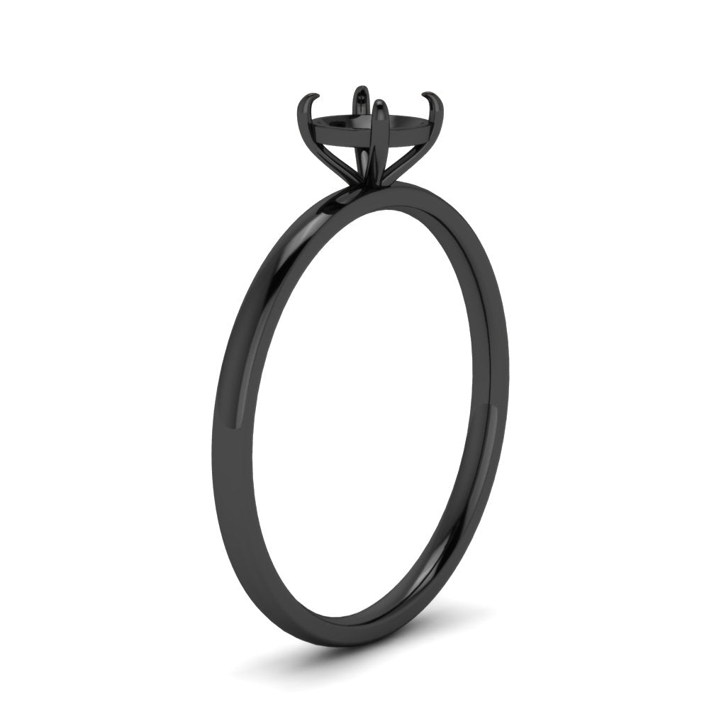 Semi Mount 4 Prong Classic Ring