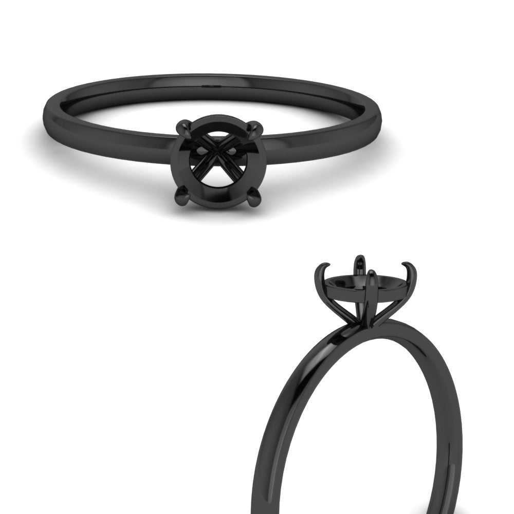 Semi Mount 4 Prong Classic Ring