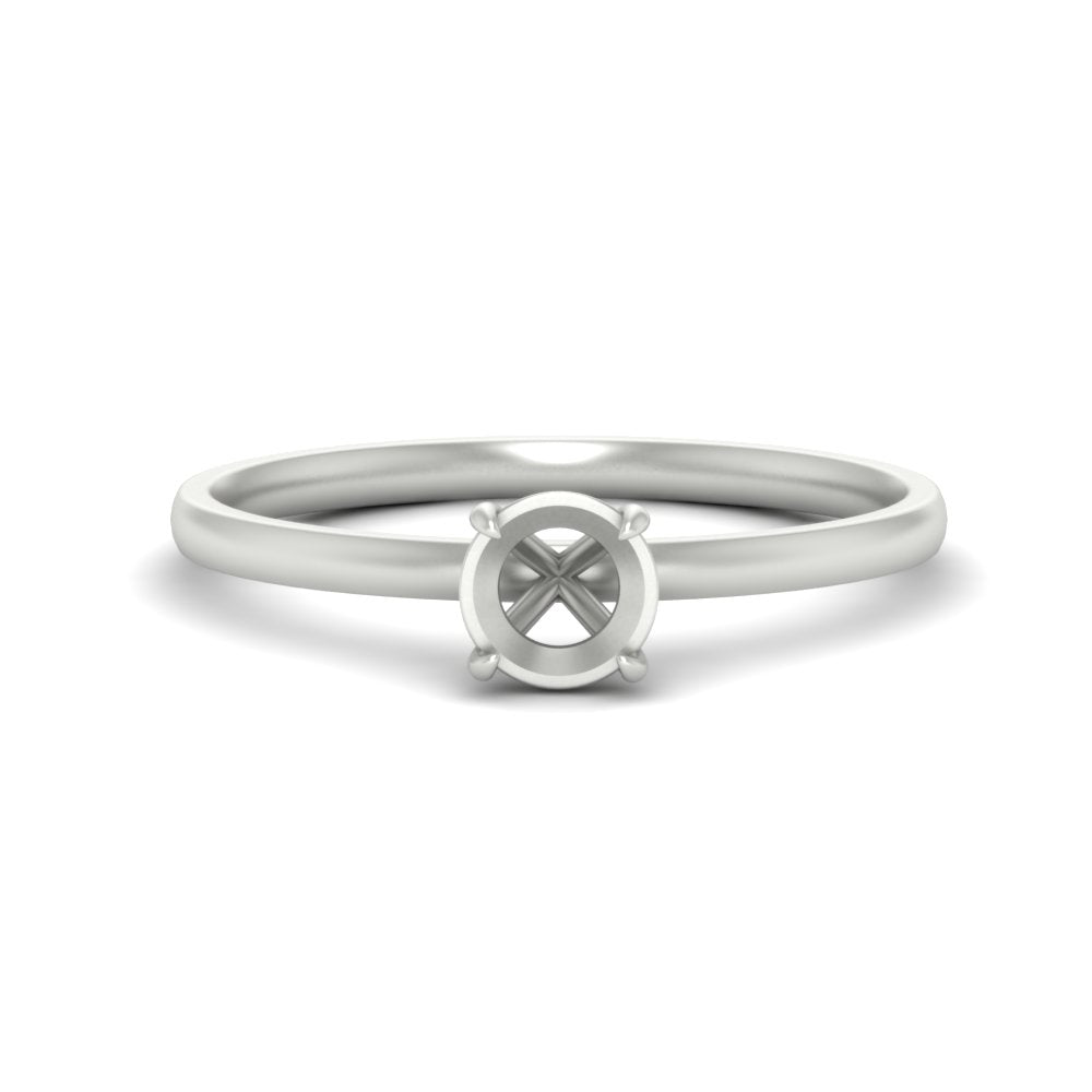 Semi Mount 4 Prong Classic Ring