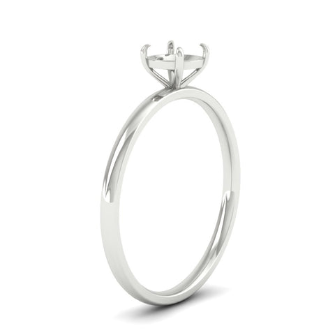 Semi Mount 4 Prong Classic Ring