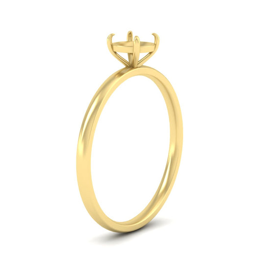 Semi Mount 4 Prong Classic Ring