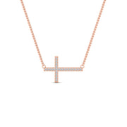classic-sideways-cross-diamond-necklace-in-FDPD11267-NL-RG