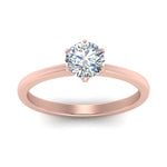 Load image into Gallery viewer, classic-six-prong-round-solitaire-engagement-ring-in-rose-gold-FD9334RORANGLE5-NL-RG
