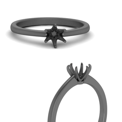 Classic Six Prong Semi Mount Ring