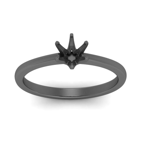 Classic Six Prong Semi Mount Ring