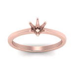 Load image into Gallery viewer, Classic Six Prong Semi Mount Ring
